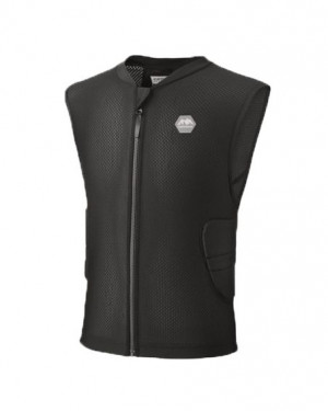 Жилет с защитой спины мужской Ice Tools Evo Vest black/white (680000) 