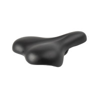 Седло M-WAVE 5-251039 VACU CITY M city/comfort комфорт 268х190мм (size M) спец. наполн. бесшовн. вакуумная технология 415г черное