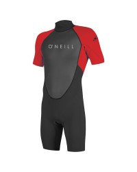 Гидрокостюм детский O'Neill короткий YOUTH REACTOR II 2MM BZ S/S SPRING BLK/RED (2018)