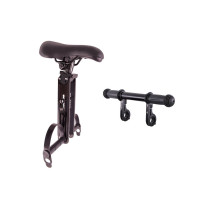 Сиденье HORST 00-170377 H001BB детское на раму с подножками и с поручнем на руль 22,2- 31,6мм до 15кг черное Сиденье HORST 00-170377 H001BB детское на раму с подножками и с поручнем на руль 22,2- 31,6мм до 15кг черное