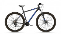 Велосипед Stark Hunter 29.2 D черный/голубой (2021)