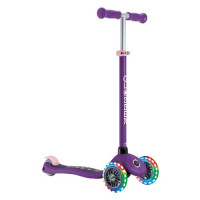 Самокат Globber Primo Lights V2 фиолетово-розовый