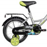 Велосипед Novatrack Vector 14" серебристый (2025) - Велосипед Novatrack Vector 14" серебристый (2025)