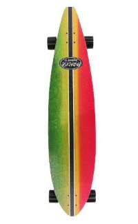 Лонгборд Paradise Rasta Stain Pintail