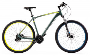 Велосипед Wind McKinley 29&quot; серо-зеленый рама 19&quot; (2022) 