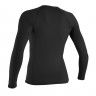 Гидромайка женская O'Neill длинный рукав WMS BASIC SKINS L/S RASH GUARD BLACK S18 - Гидромайка женская O'Neill длинный рукав WMS BASIC SKINS L/S RASH GUARD BLACK S18