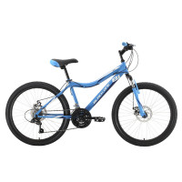 Велосипед Black One Ice 24 D синий/белый/синий (2021)