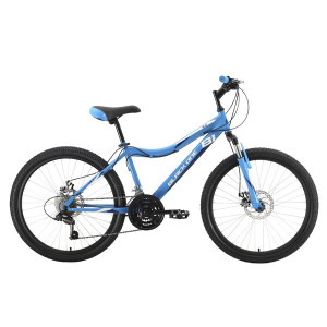 Велосипед Black One Ice 24 D синий/белый/синий рама: 12&quot; (2021) 