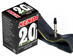 Велокамера 20" Kenda 1.75-2.125 47/57-406 Sport 48мм (5-516200) 