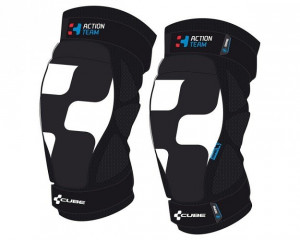 Защита коленей Cube Kneepad Action Team black/white 