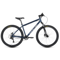 Велосипед Forward Sporting 27.5 3.2 HD темно-синий/серебристый рама: 17" (2023)