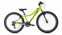 Велосипед Forward Twister 24 1.0 зеленый/фиолетовый рама: 12" (2022)