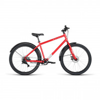 Велосипед Forward Spike 27.5 D красный/белый рама: 18 (2023)