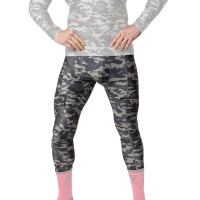 Брюки компрессионные с раковиной Mad Guy Camo-Line SR net/коричневые