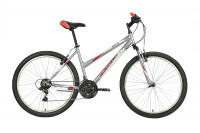 Велосипед Black One Alta 26 серый/красный/белый (2021)