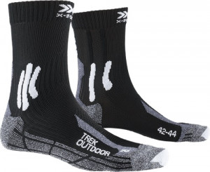 Носки X-Socks Trek Outdoor Socks opal black/dolomite grey melange (2021) 