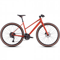 Велосипед Cube Nulane Pro Trapeze 28" fireorange´n´black рама: 47 см (2025)