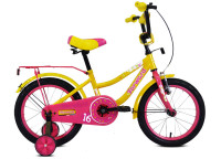 Велосипед FORWARD FUNKY 18 желтый/фиолетовый (2020)