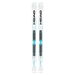 Горные лыжи Head WC Rebels e-SL SW RP EVO 14 white/speedblue без креплений (2025) 