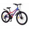 Велосипед Stels Navigator-410 MD 24" V010 синий/неоновый красный рама: 12" (2019) - Велосипед Stels Navigator-410 MD 24" V010 синий/неоновый красный рама: 12" (2019)