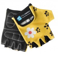 Перчатки Crazy Safety Leopard (жёлтый)