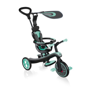 Трехколесный велосипед-беговел Globber Trike Explorer (4 IN 1) мятный 