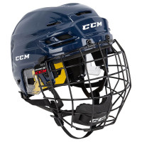 Шлем с маской CCM Tacks 210 Combo SR navy