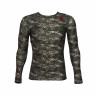 Рашгард хоккейный Mad Guy Camo-Line JR пиксель/зеленый - Рашгард хоккейный Mad Guy Camo-Line JR пиксель/зеленый