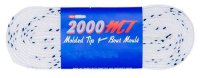 Шнурки для коньков без пропитки Mad Guy 2000 МТ Textile белый/синий