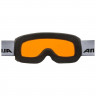 Маска Alpina Scarabeo S black matt/orange S2 - Маска Alpina Scarabeo S black matt/orange S2