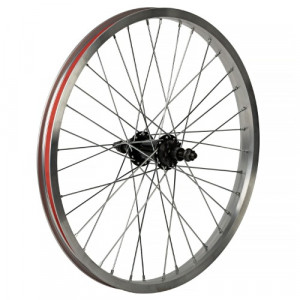 Колесо заднее Felgebieter 20&quot; для BMX двойной алюминиевый обод 36H ось 3/8&quot;x175 мм 9Т серебристое 