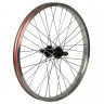 Колесо заднее Felgebieter 20" для BMX двойной алюминиевый обод 36H ось 3/8"x175 мм 9Т серебристое - Колесо заднее Felgebieter 20" для BMX двойной алюминиевый обод 36H ось 3/8"x175 мм 9Т серебристое