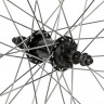 Колесо заднее Felgebieter 20" для BMX двойной алюминиевый обод 36H ось 3/8"x175 мм 9Т серебристое - Колесо заднее Felgebieter 20" для BMX двойной алюминиевый обод 36H ось 3/8"x175 мм 9Т серебристое