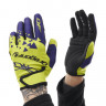 Перчатки Dragonfly Cross lime/ultramarine - Перчатки Dragonfly Cross lime/ultramarine