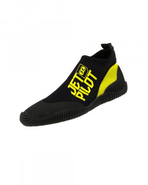Гидроботинки низкие Jetpilot Hi Cut Hydro Shoes Black/Yellow (2019) 