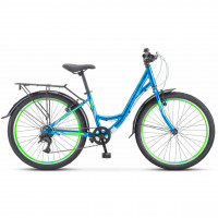 Велосипед Stels Miss-4300 V 24" V010 (м) мятный рама: 14" (2025)