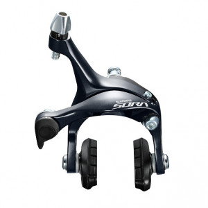 Тормоз клещевой Shimano Sora, R3000, задний, гайка/болт: 12.8/10.5мм, черный, EBRR3000AR87A 