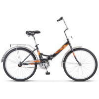 Велосипед Stels Pilot-710 C 24" Z010 (м) черный рама: (14") (2025)