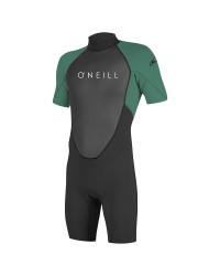 Гидрокостюм детский O'Neill короткий YOUTH REACTOR II 2MM BZ S/S SPRING BLK/REEF (2018)