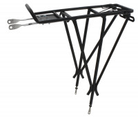 Багажник Ostand CD-20AC 6-150020 (5-440150) 24-28", 3-х стоечный регулируемый сварной (20), алюминий, черный