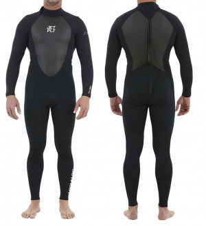 Гидрокостюм мужской длинный Jetpilot Flight 3/2mm Fullsuit Black (2020) 