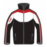 Куртка-виндстоппер Vist Miramonti JR. S15J093 Softshell Jacket black-white-ruby 9900AM - Куртка-виндстоппер Vist Miramonti JR. S15J093 Softshell Jacket black-white-ruby 9900AM