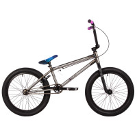 Велосипед Novatrack BMX Zodiac 20" серебристый (2025)