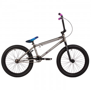 Велосипед Novatrack BMX Zodiac 20&quot; серебристый (2025) 
