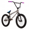 Велосипед Novatrack BMX Zodiac 20" серебристый (2025) - Велосипед Novatrack BMX Zodiac 20" серебристый (2025)