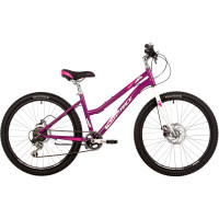 Велосипед Novatrack Jenny 6.D 24" пурпурный рама: 12" (2025)