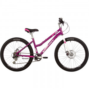 Велосипед Novatrack Jenny 6.D 24&quot; пурпурный рама: 12&quot; (2025) 