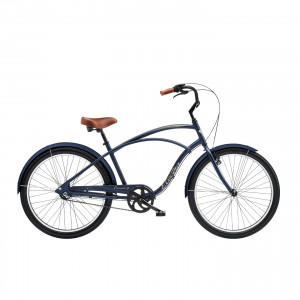 Велосипед Electra Cruiser 3i Step-Over 26&quot; Matte Indigo (2024) 