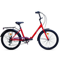 Велосипед Aist Smart 2.1 24" красный рама: OS (2026)