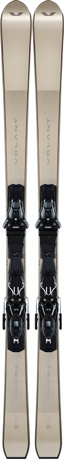 Горные лыжи Volant Champagne + крепления M 11 GW (2022) 